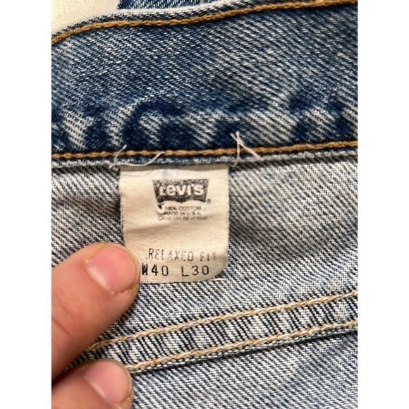 Vintage Levi’s 540‎ Brown Tab Relaxed Fit Jeans - Mens 40 x 30 - Picture 9 of 10